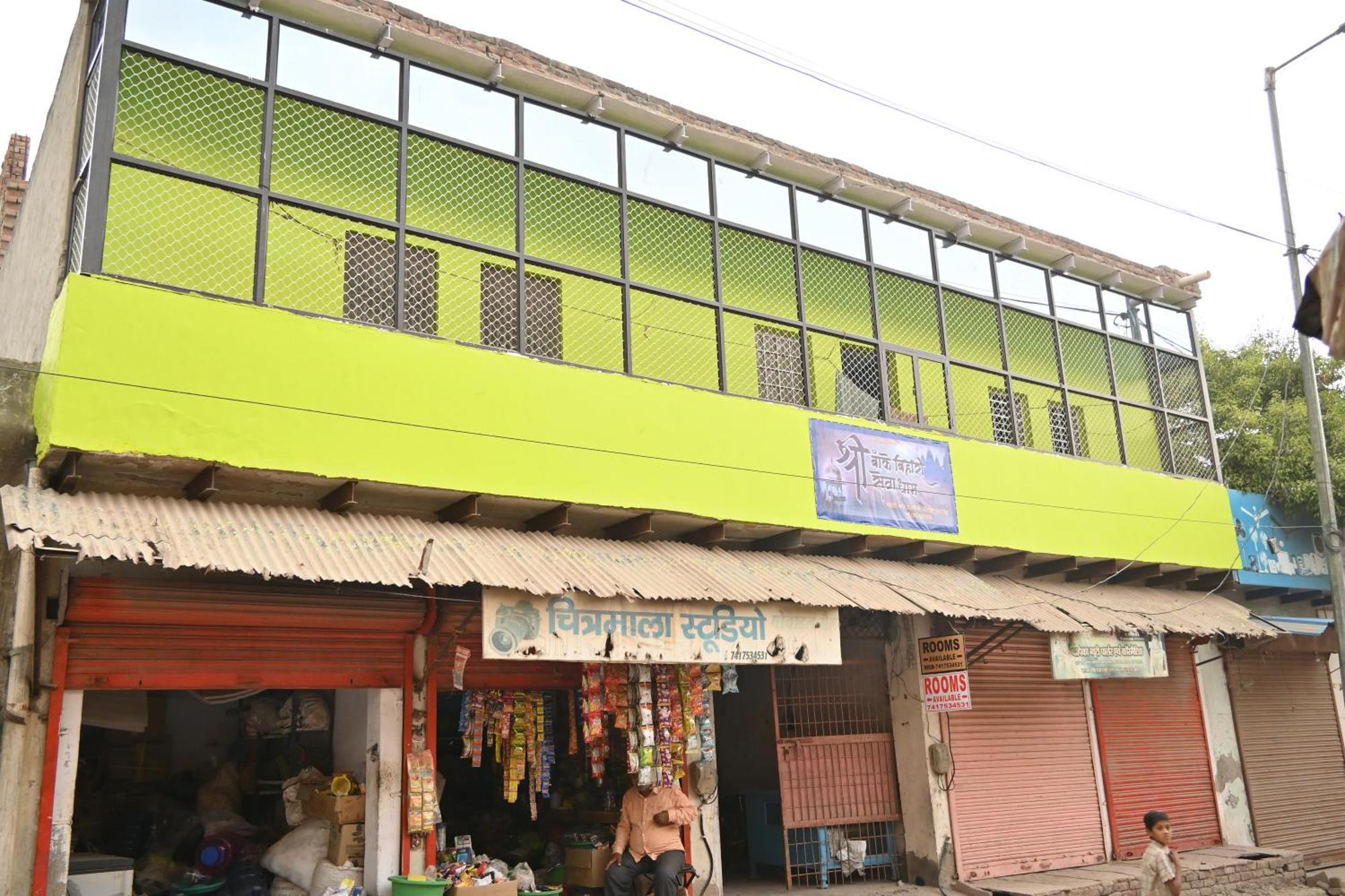 श्री बांके बिहारी सेवा धाम Hotel Vrindāvan Exterior foto